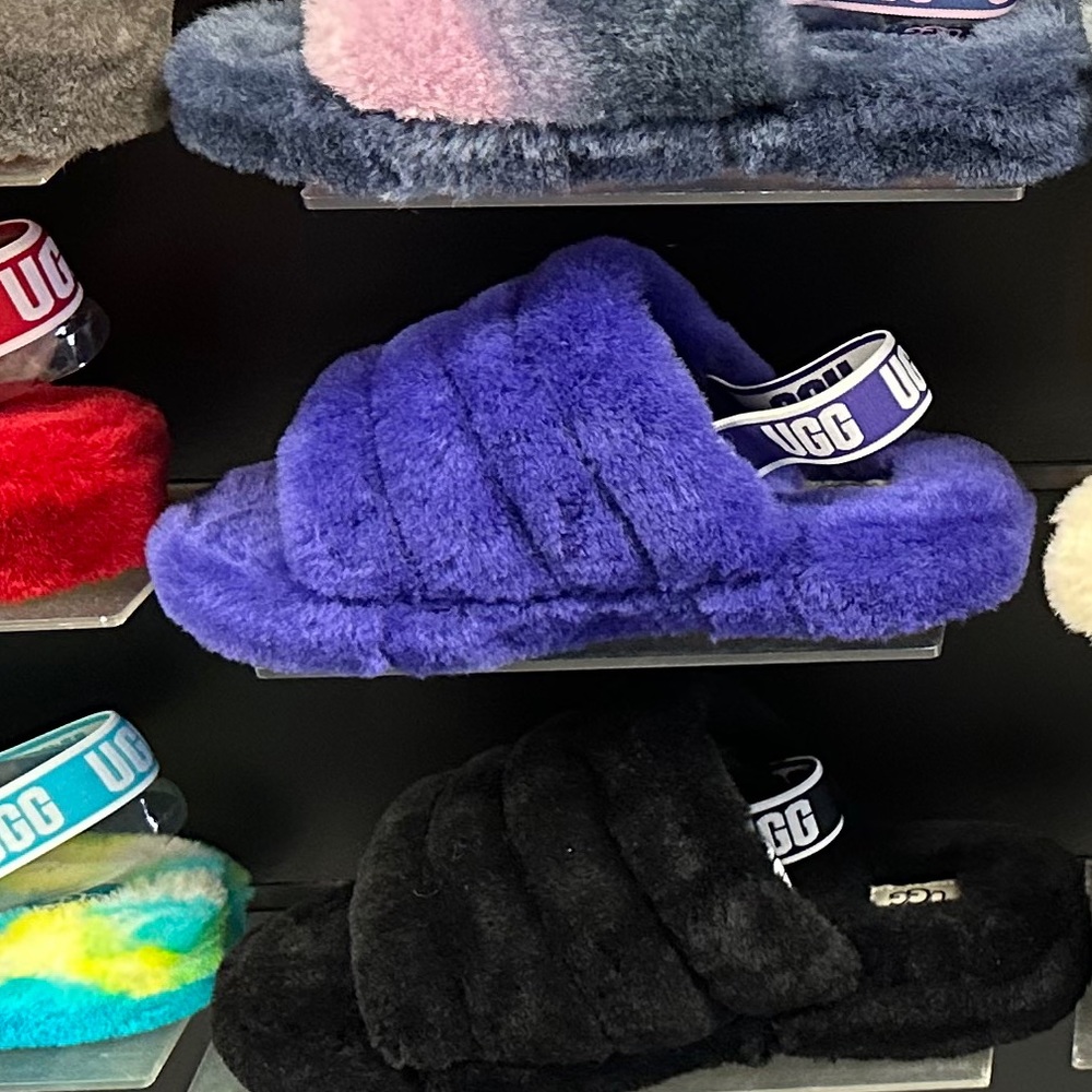 UGG Fluff Yeah Kids- Violet Night